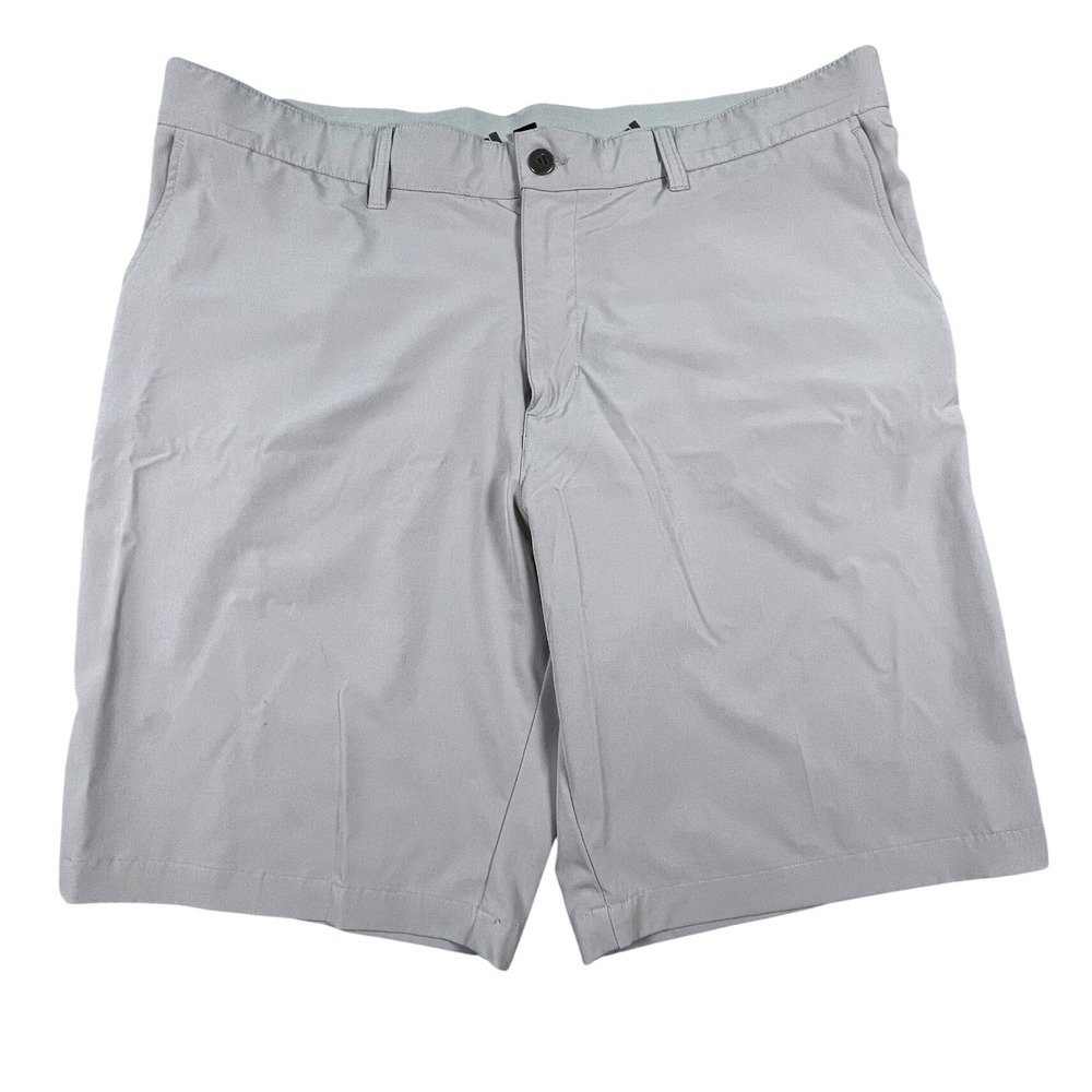Adidas Golf Shorts Mens 36 Grey Ultimate365 Flat Front Performance Athletic